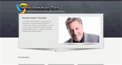 Desktop Screenshot of inthehandsofgod.org